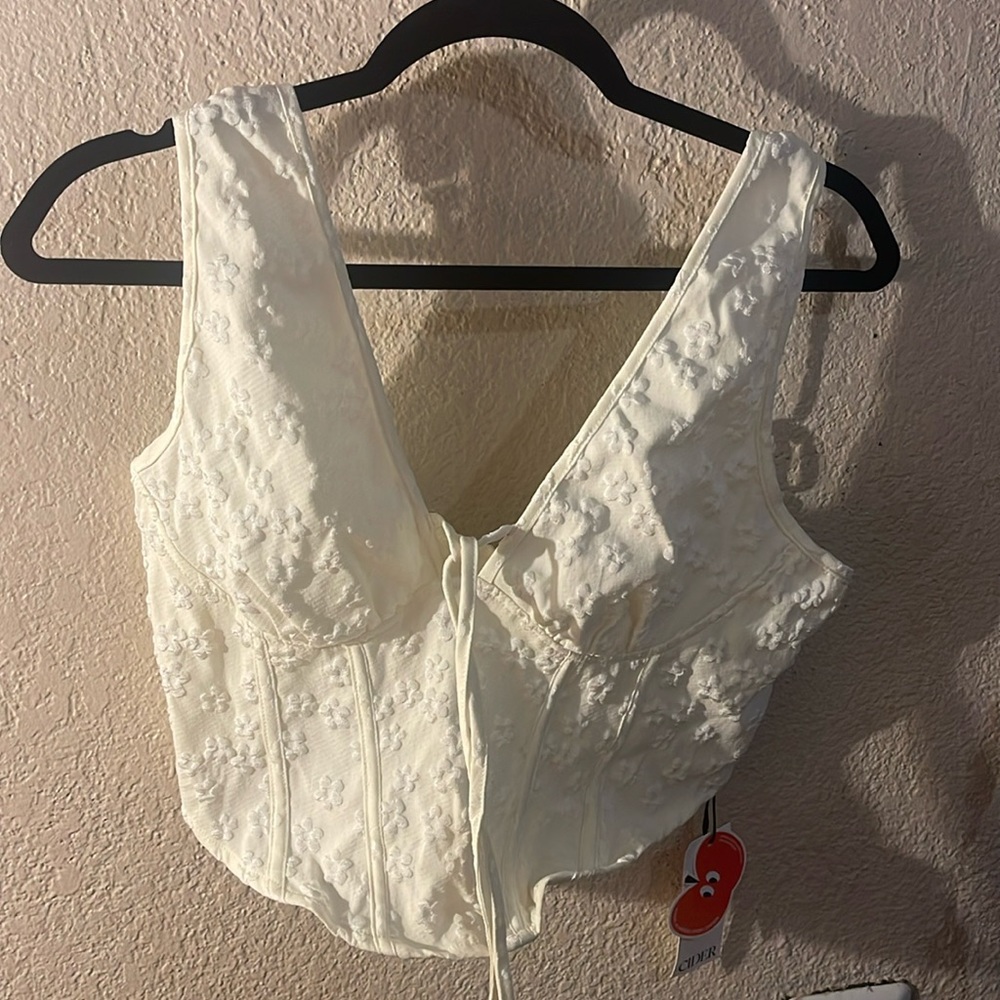 Cider corset top